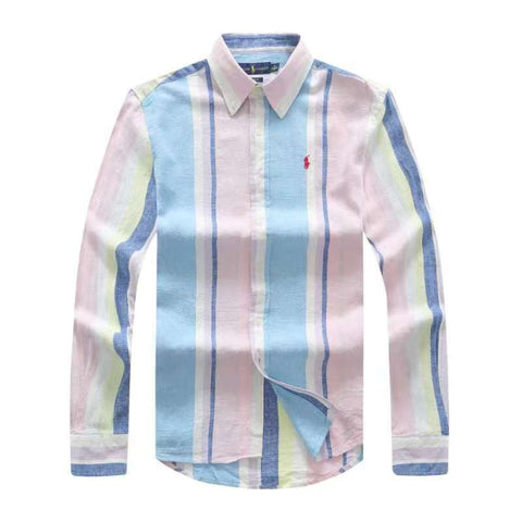 Polo Ralph Lauren Custom Fit Plaid Long Sleeve Oxford Shirt