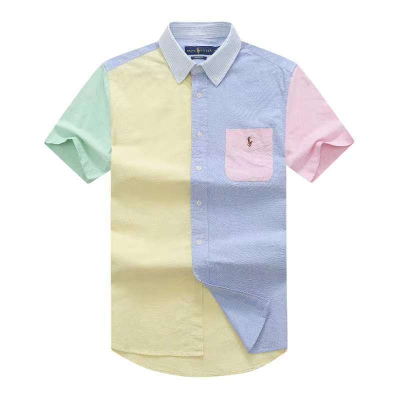 Polo Ralph Lauren Men Vintage Short Sleeve Stripe Shirt