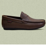 Clarks Men's Trendy Brown Leather Loafers
