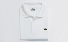 Lacoste White Men Polo