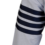 New York Thom Browne Sky Blue Hand Stripes Shirt