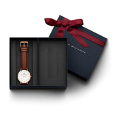 Daniel Wellington Classic St Mawes Brown Leather Male Watch.