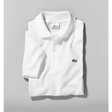 Lacoste White Men Polo