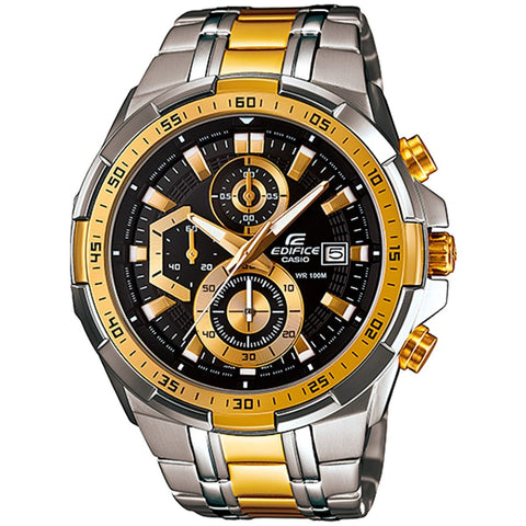 Casio EFR 539 SG 2AV Steel Chain Two Tone Silver and Gold Watch